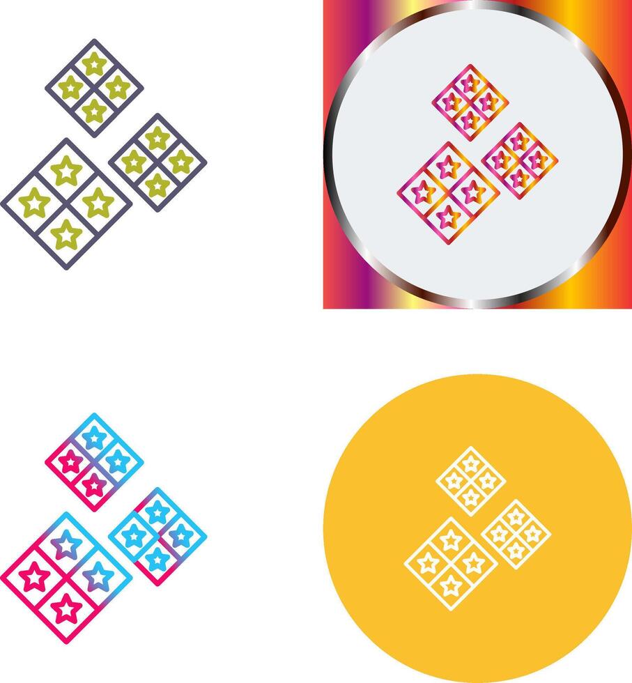 Tiles Icon Design vector