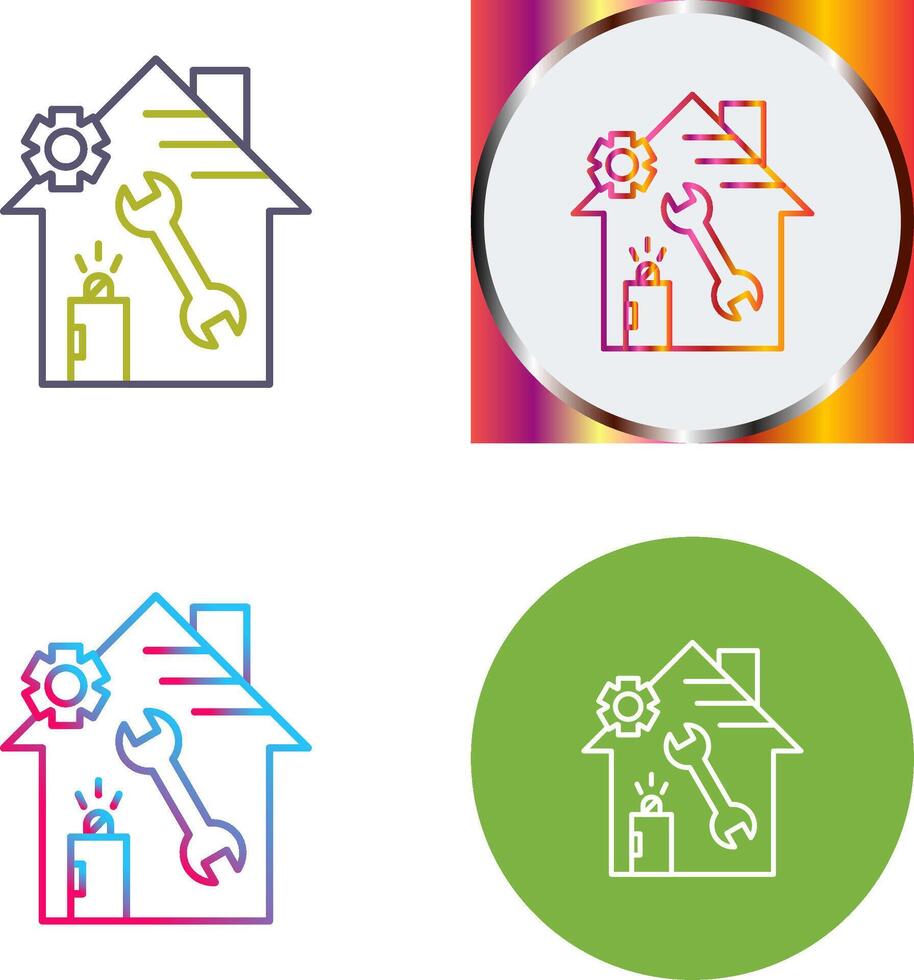 home repair Icon Design vector