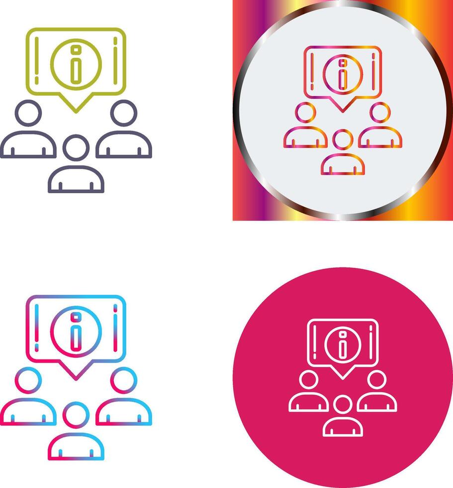 Information Icon Design vector