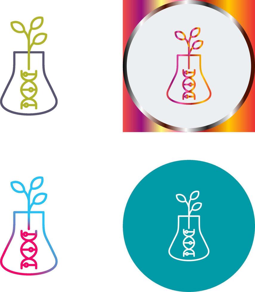 Biology Icon Design vector