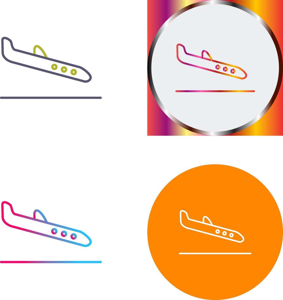 Arrival Icon Design vector