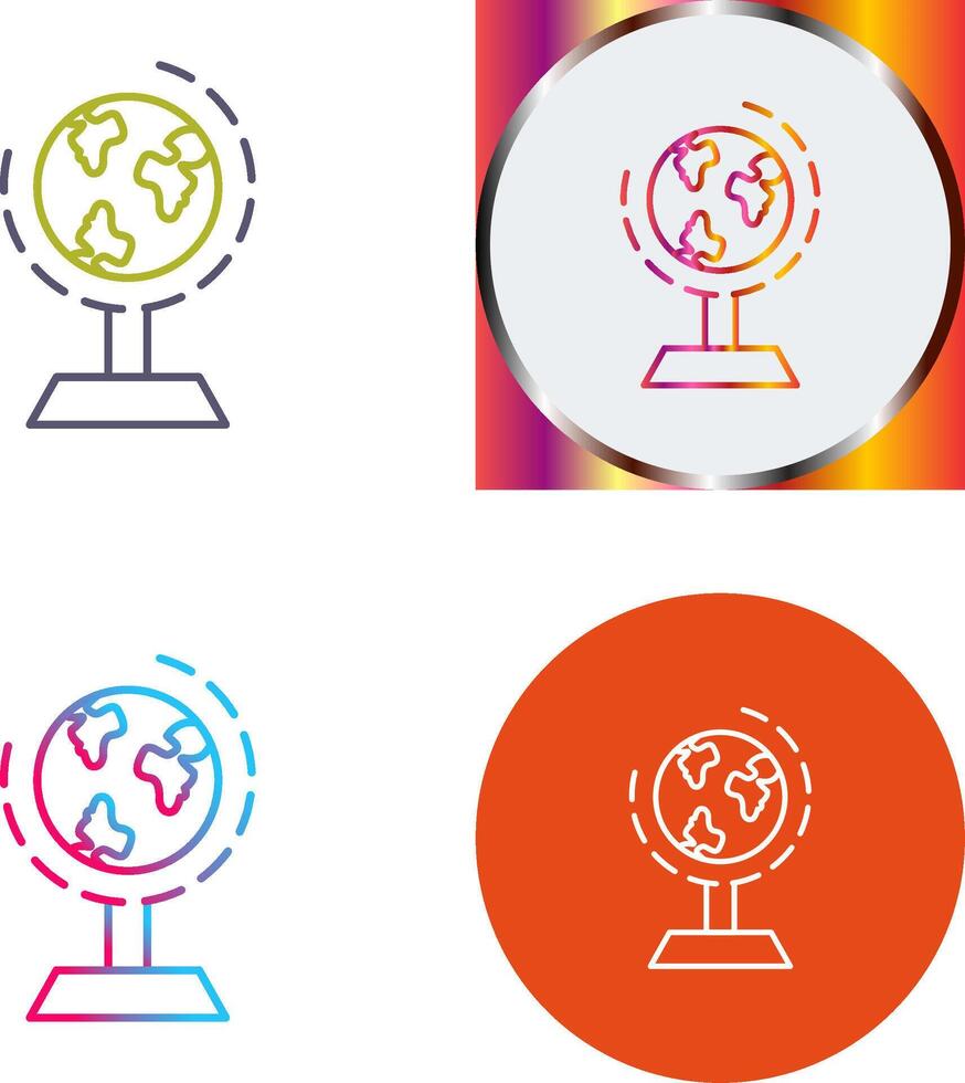 Geography Icon Design vector