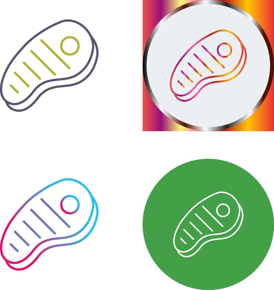 Meat Icon Design vector