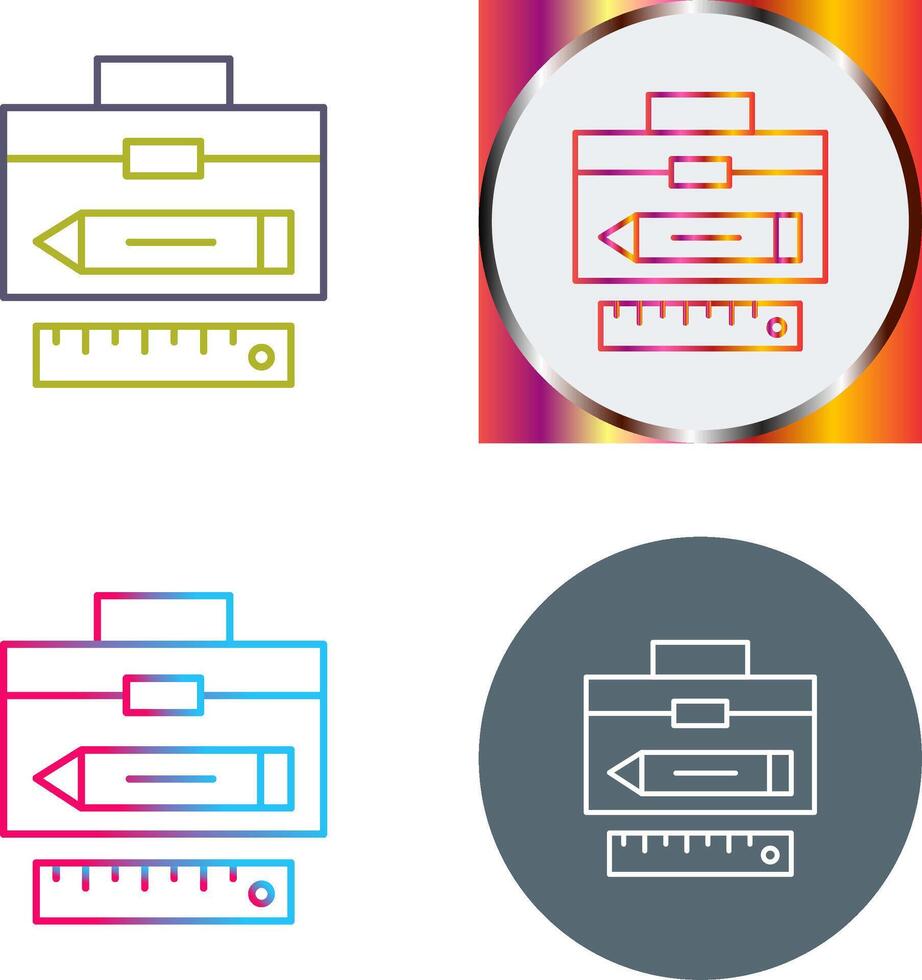 Geometry Icon Design vector