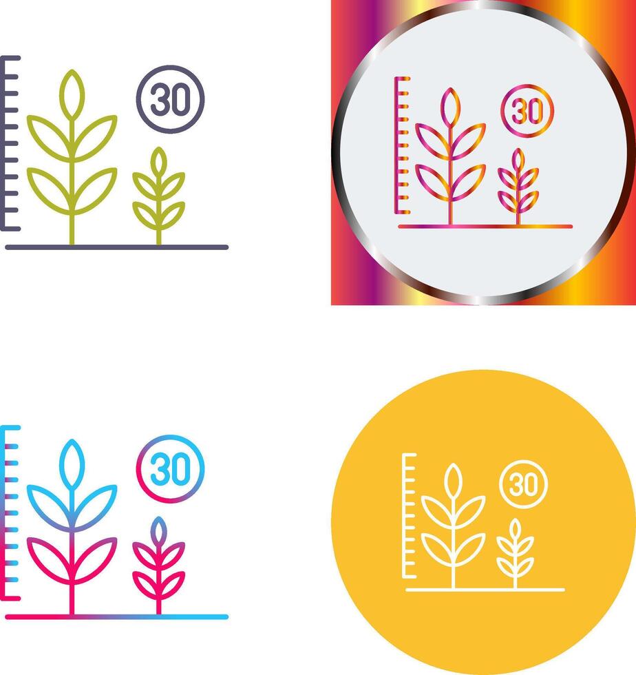 Growth Icon Design vector