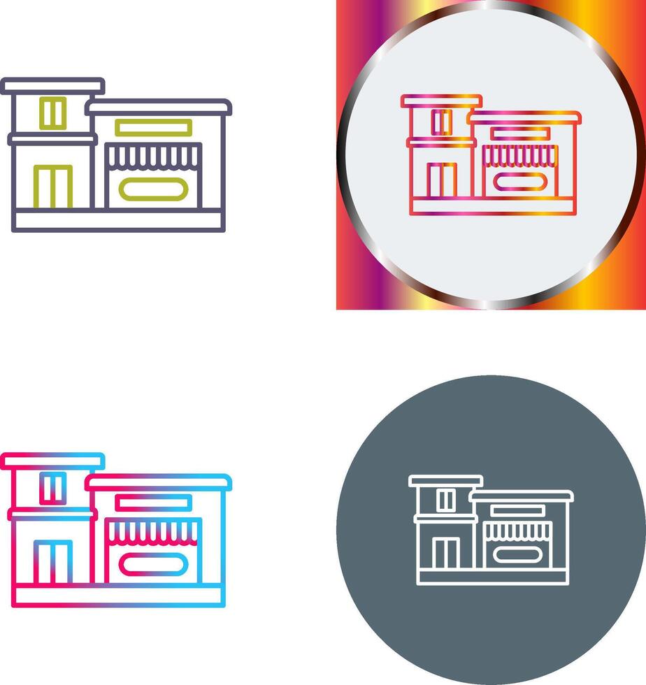 Restaurant Icon Design vector