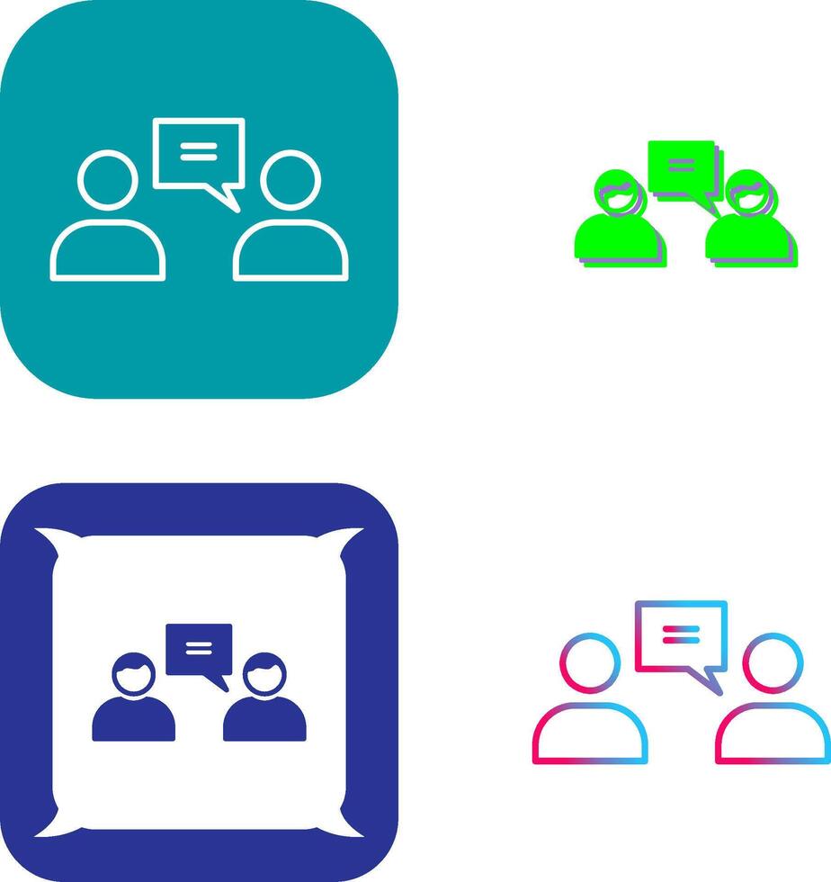 Customer Engagement Icon Design vector