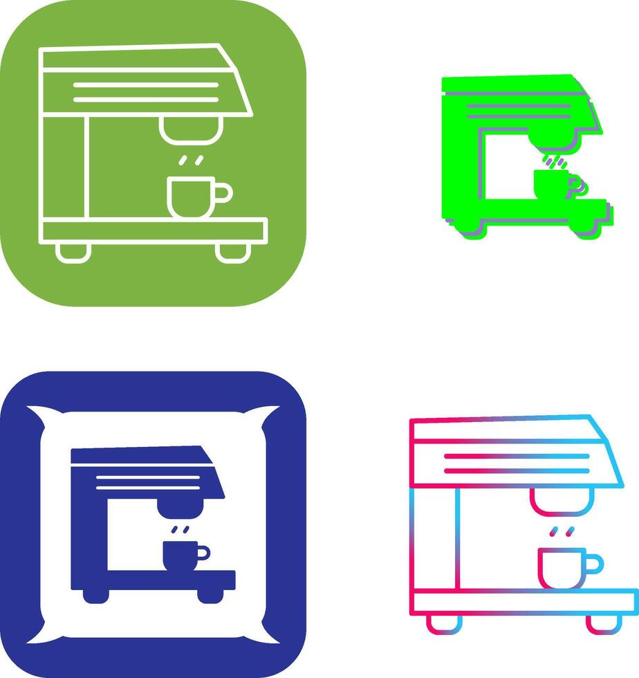 Coffee Machine Icon Design vector