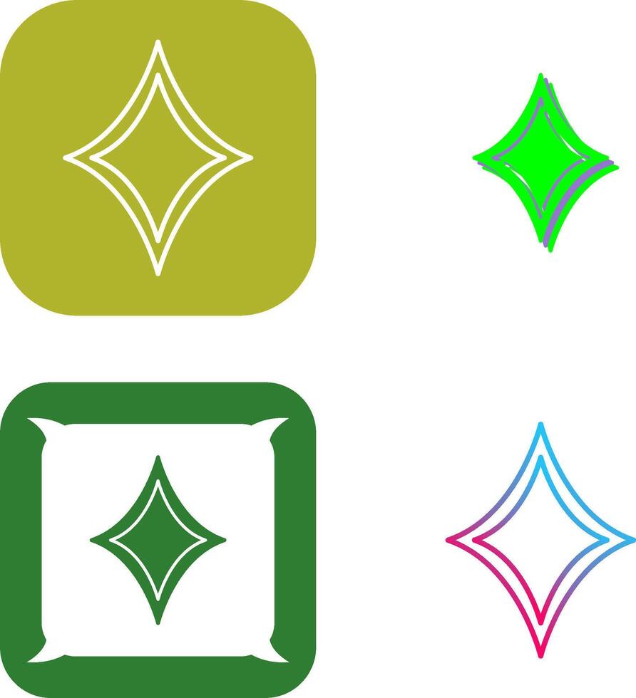 Diamond Icon Design vector