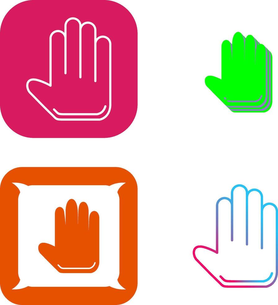 Unique Hand Tool Icon Design vector