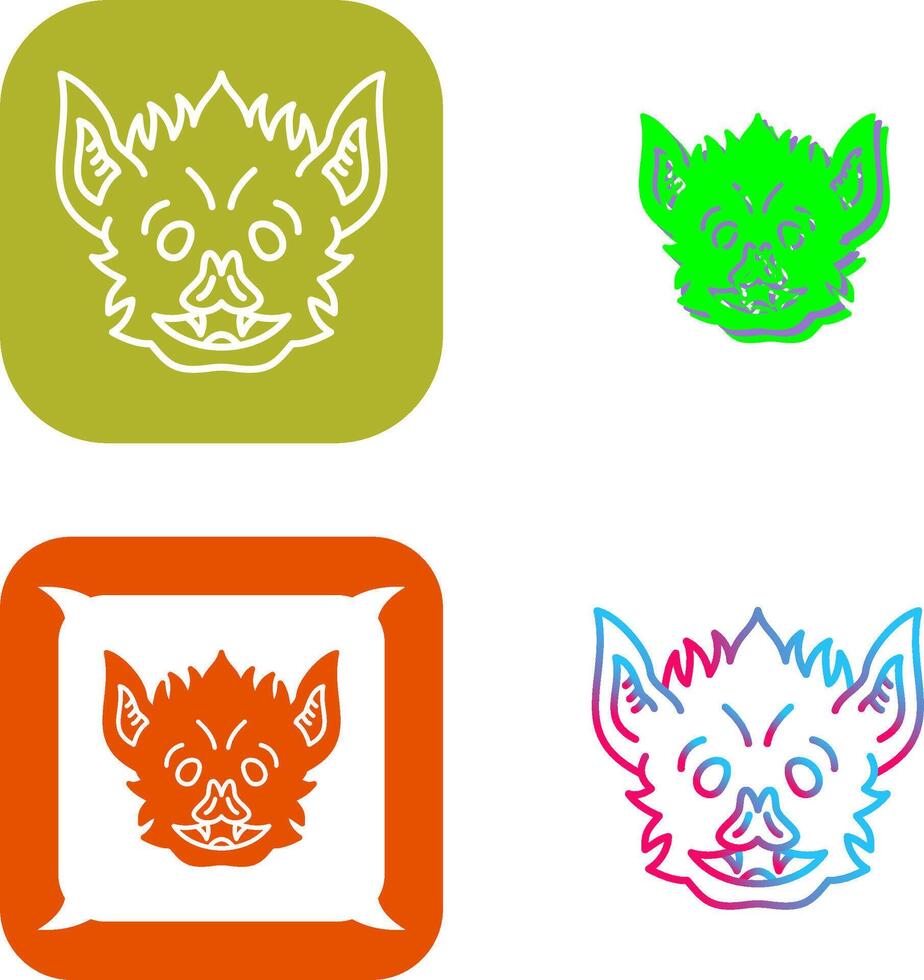 Bat Icon Design vector