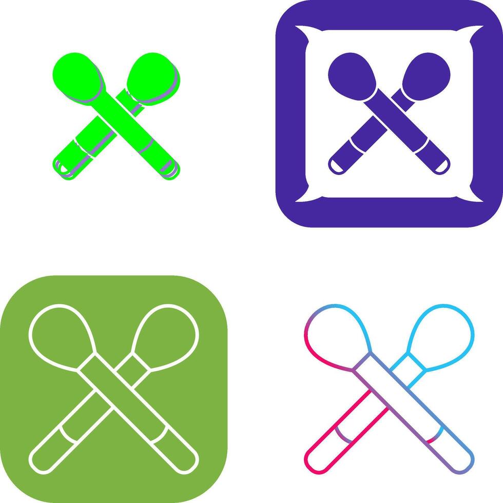 Brushes Icon Design vector