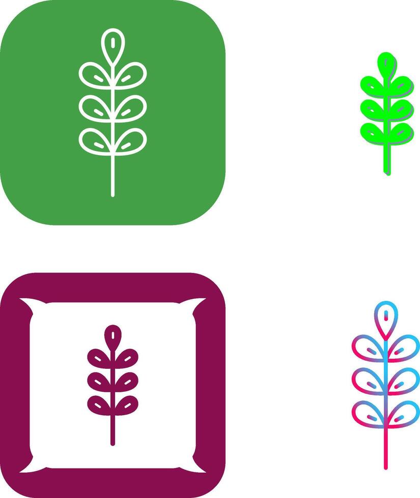 Barley Icon Design vector