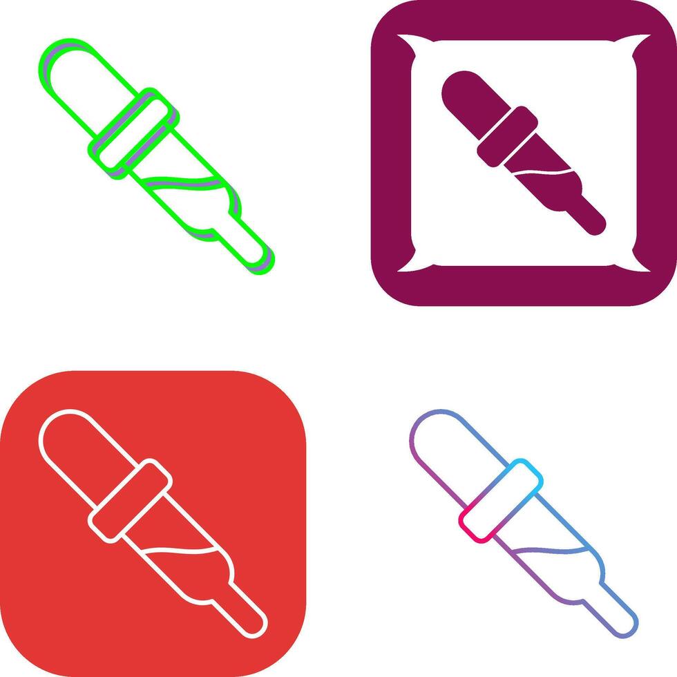 Dropper Icon Design vector