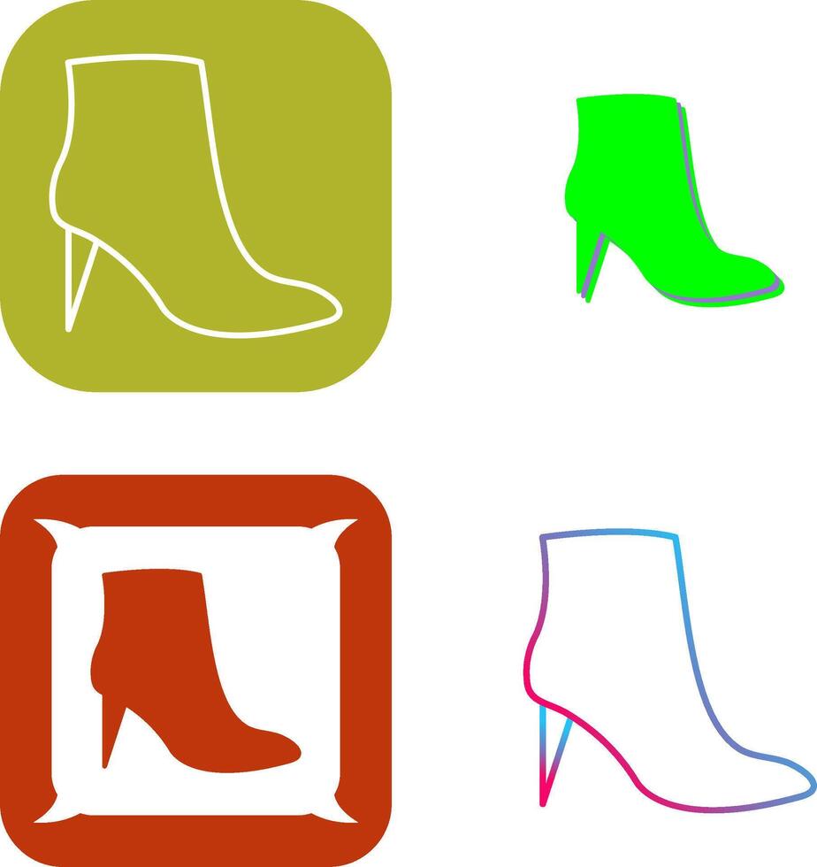 Stilletos Icon Design vector