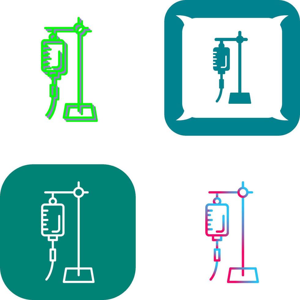 Saline Icon Design vector