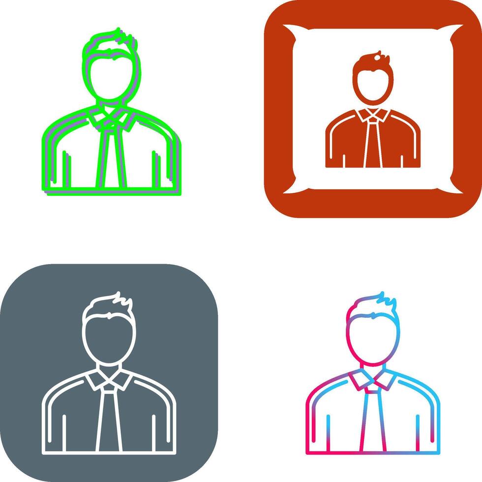 Employee Icon Design vector