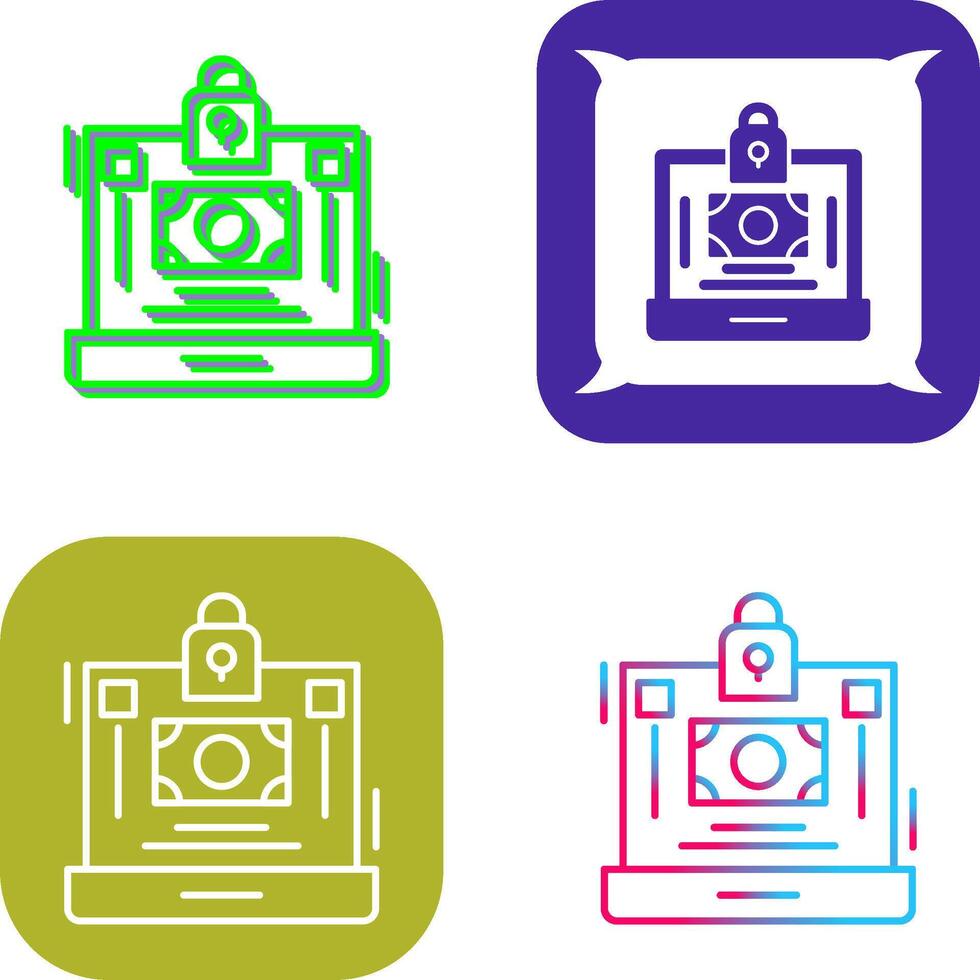 Secure Payment Icon Design vector