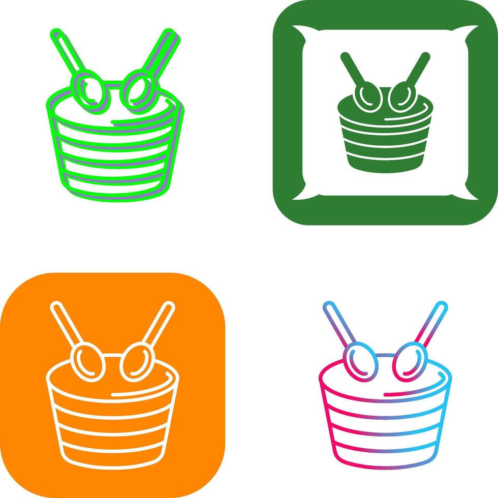 Drum Icon Design vector