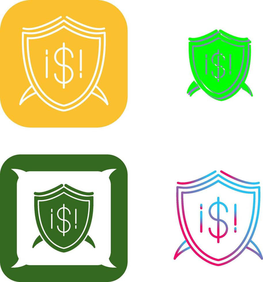 Shield Icon Design vector