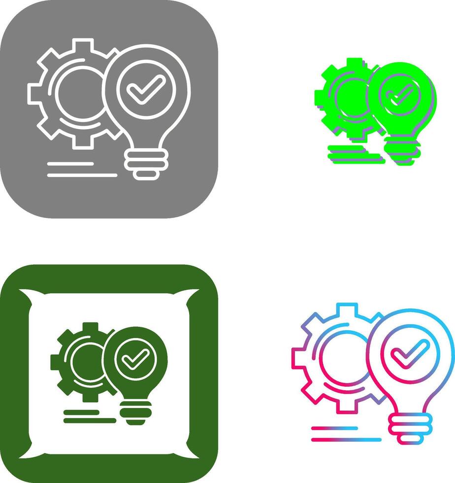 Innovation Icon Design vector