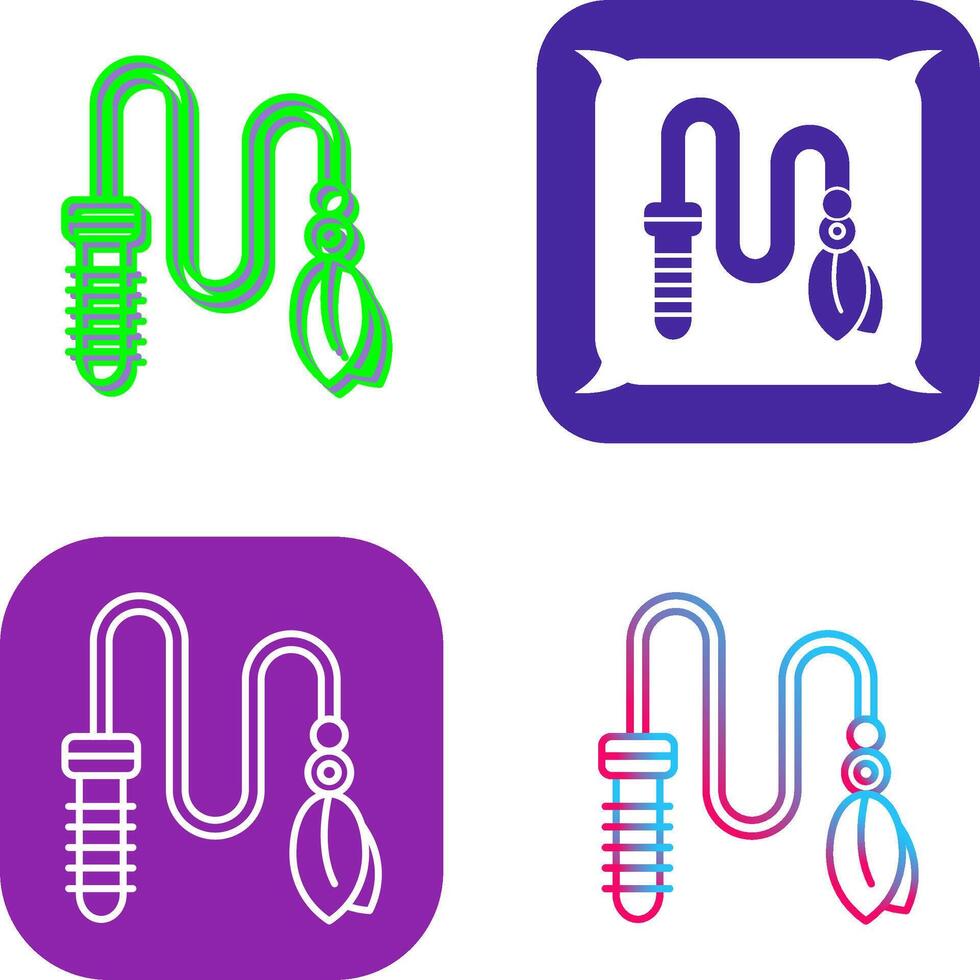 Cat Toy Icon Design vector