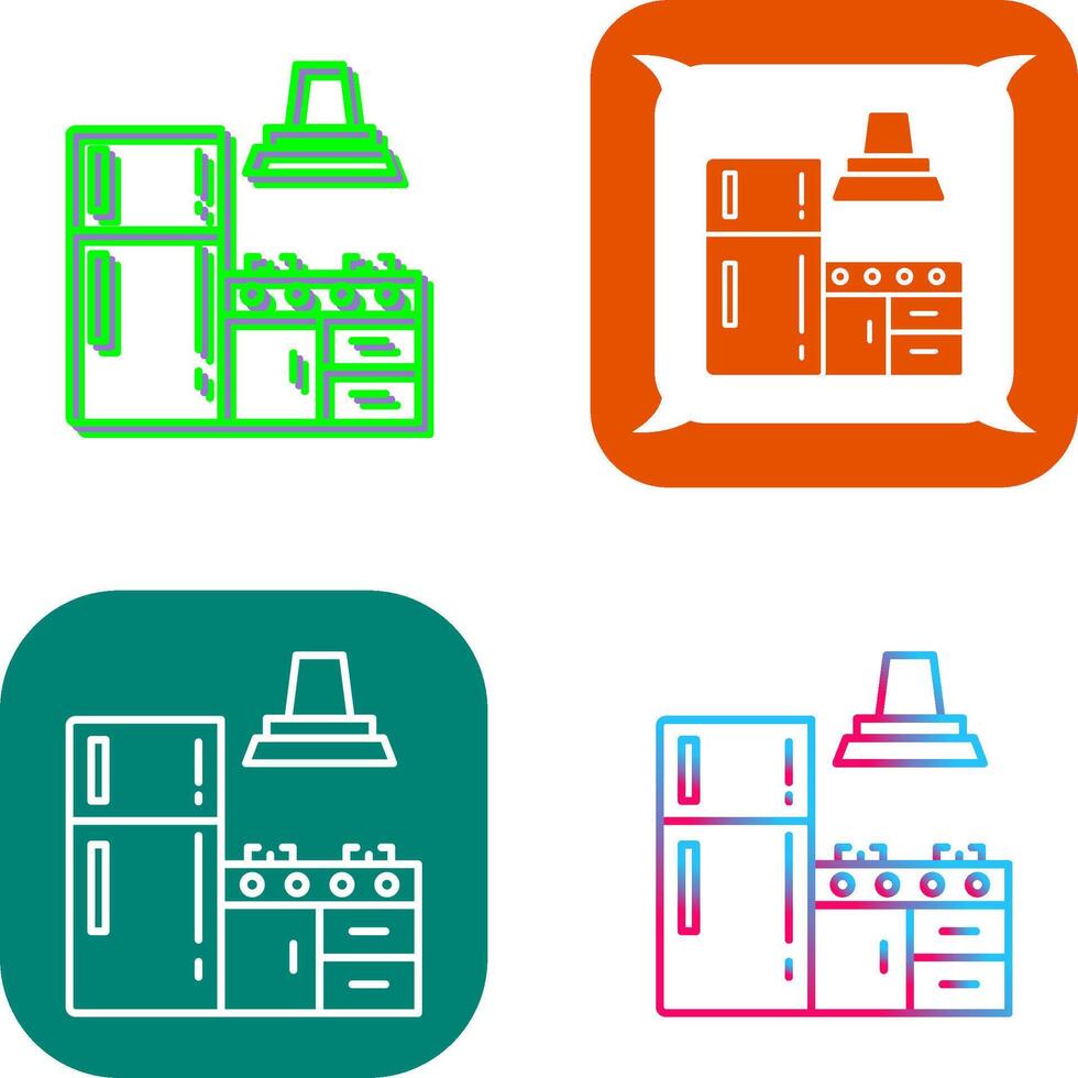 Kitchen Icon Design vector