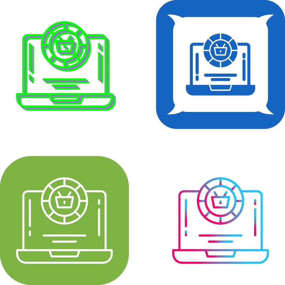 Token Icon Design vector