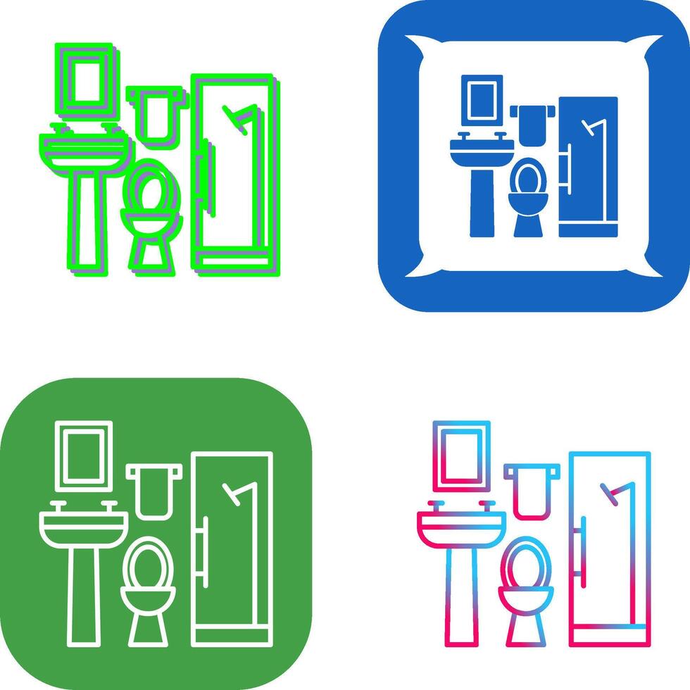 Bath Icon Design vector