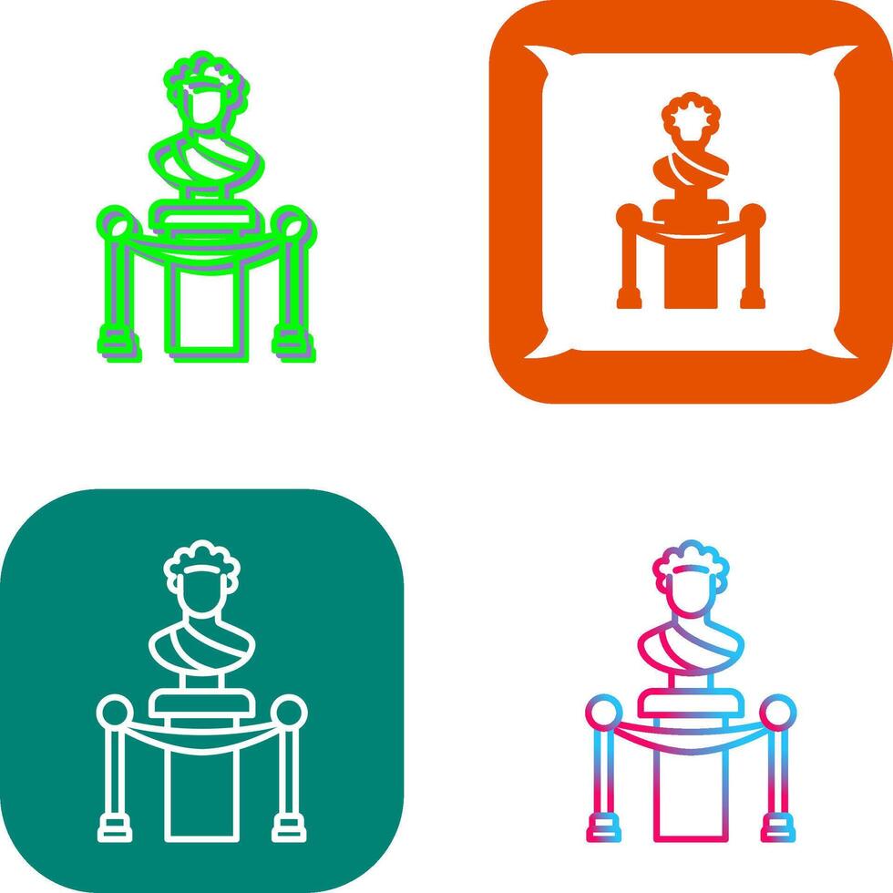 Exhibition Icon Design vector