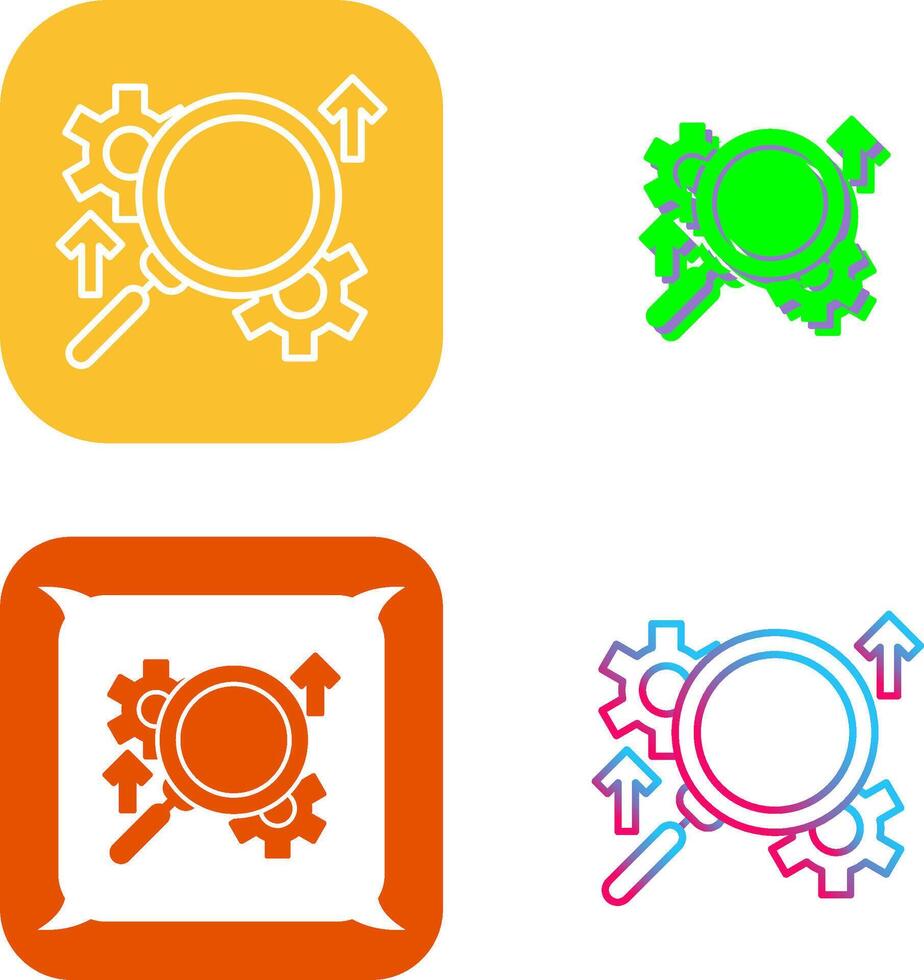 Search Icon Design vector