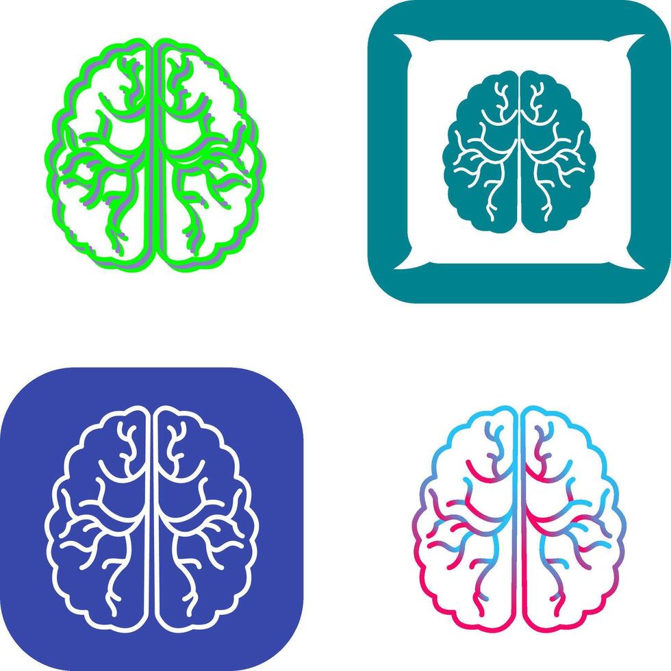 Brain Icon Design vector