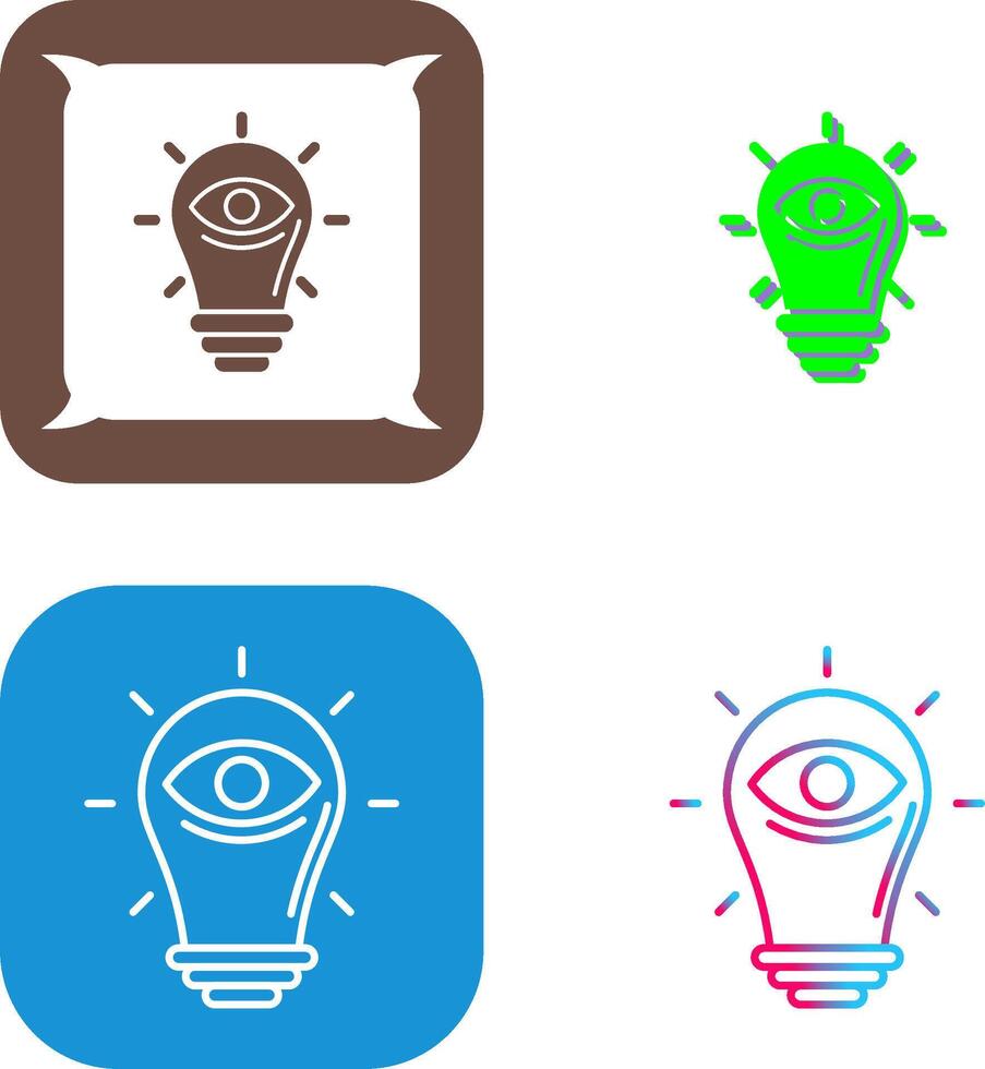 visionary Icon Design vector