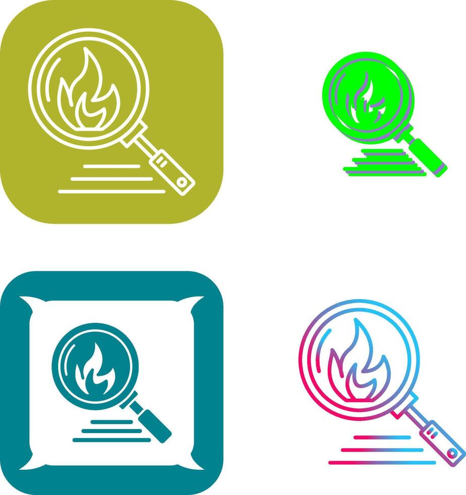 Disaster Icon Design vector