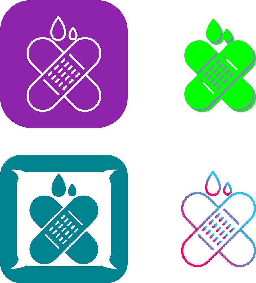 Band Aid Icon Design vector