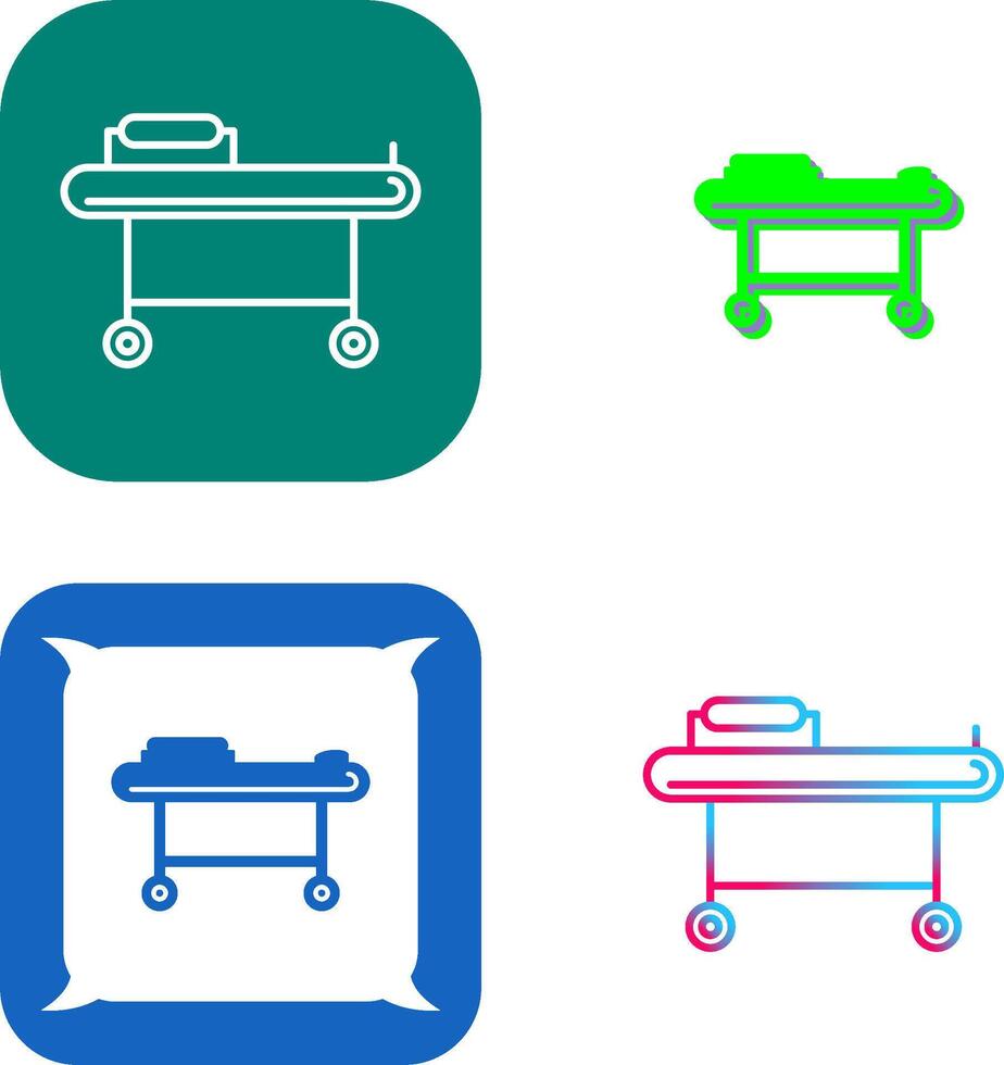 Stretcher Icon Design vector
