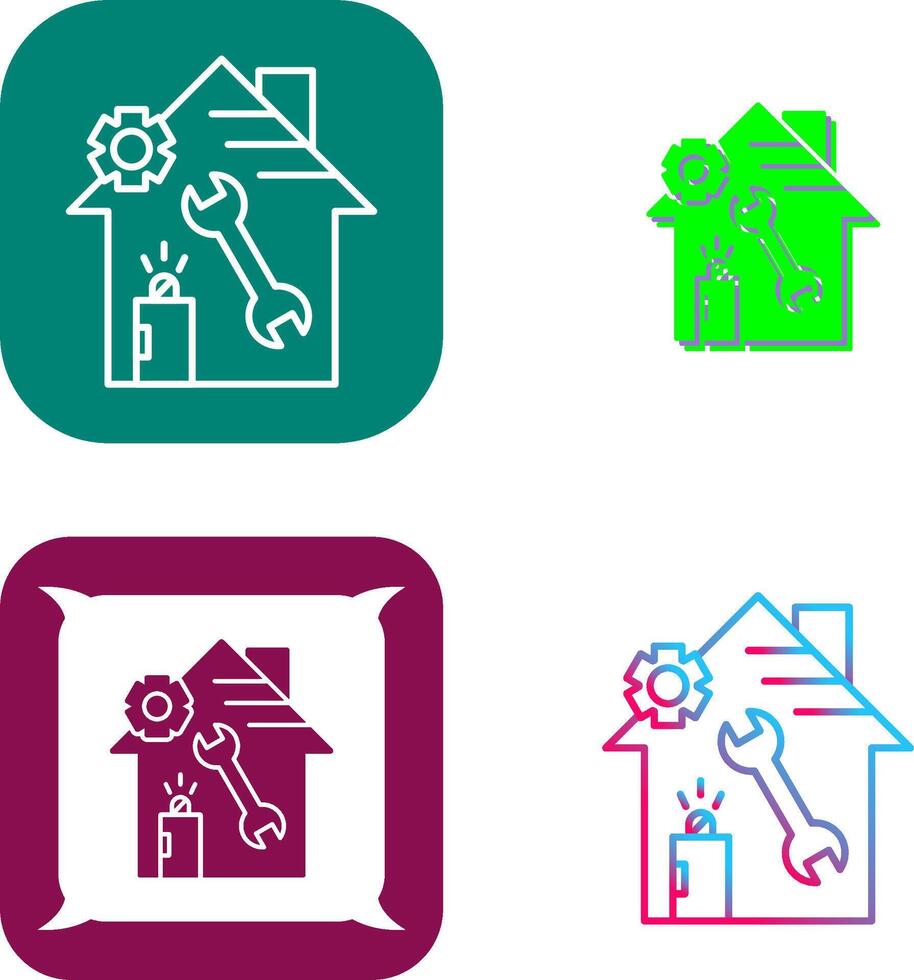 home repair Icon Design vector