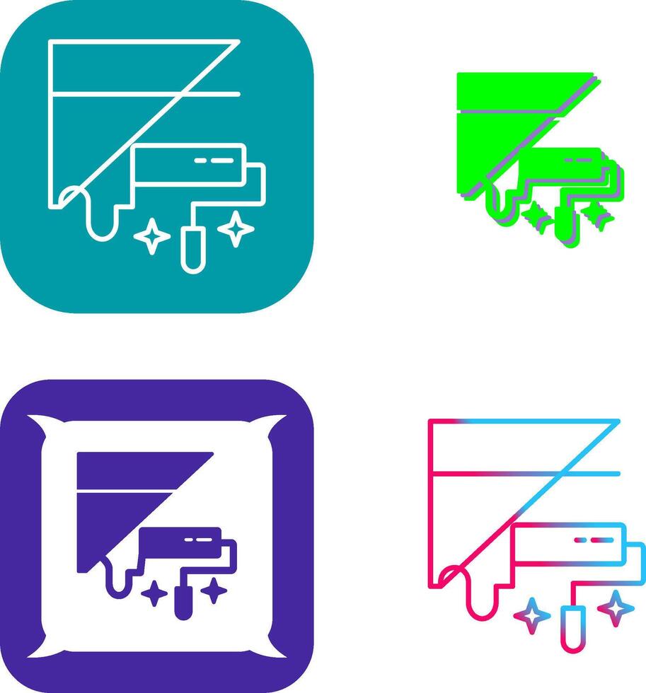 Paint Icon Design vector