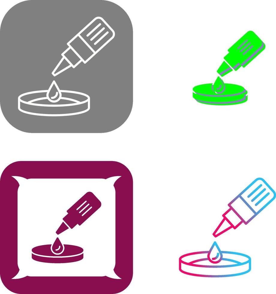 Dropper Icon Design vector