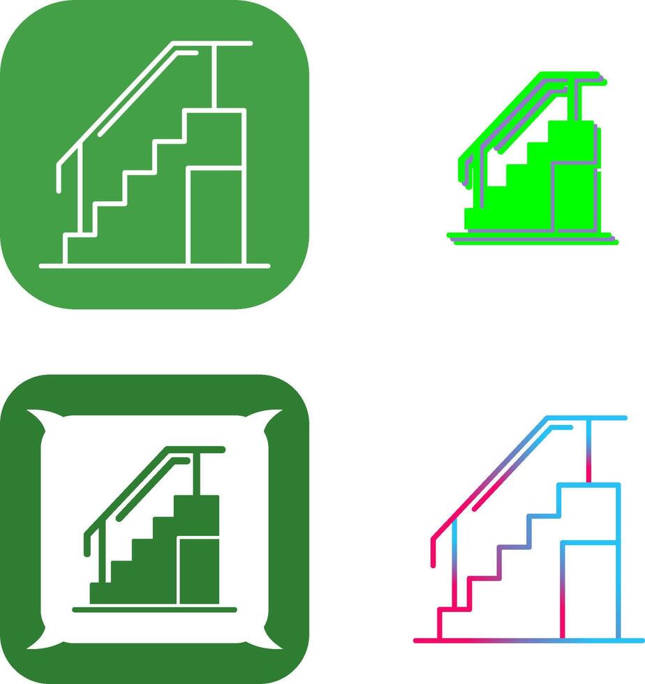 Stairs Icon Design vector
