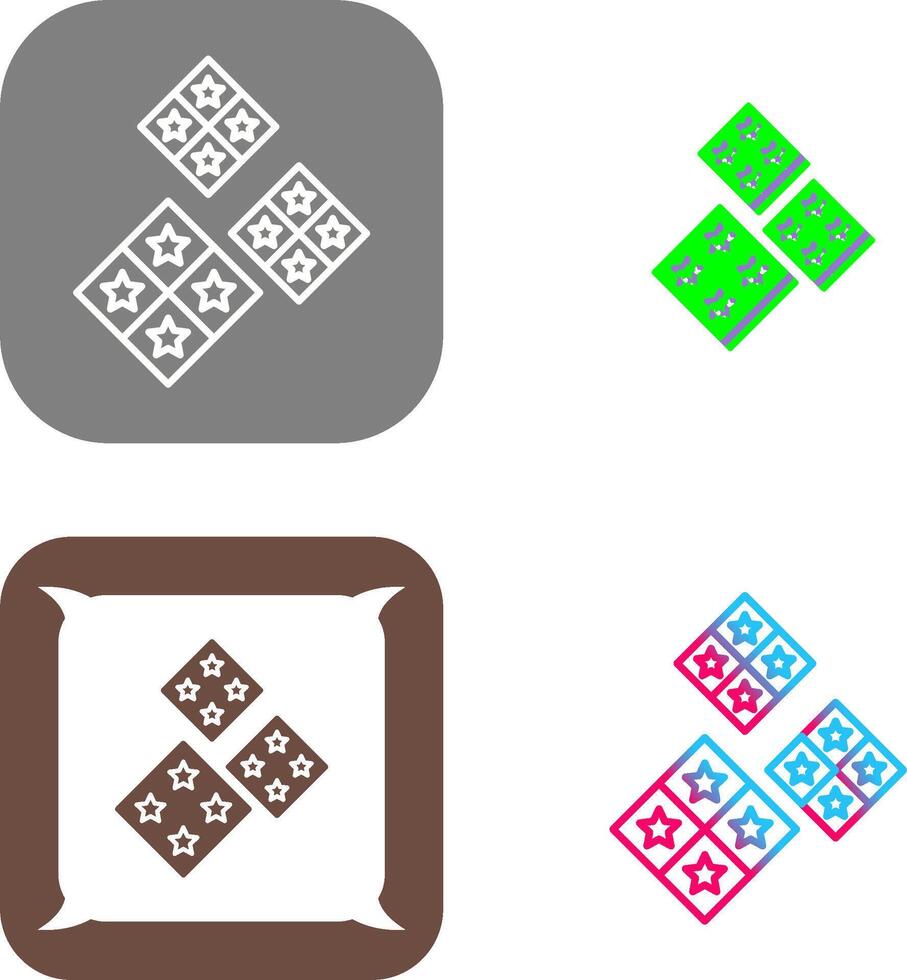 Tiles Icon Design vector