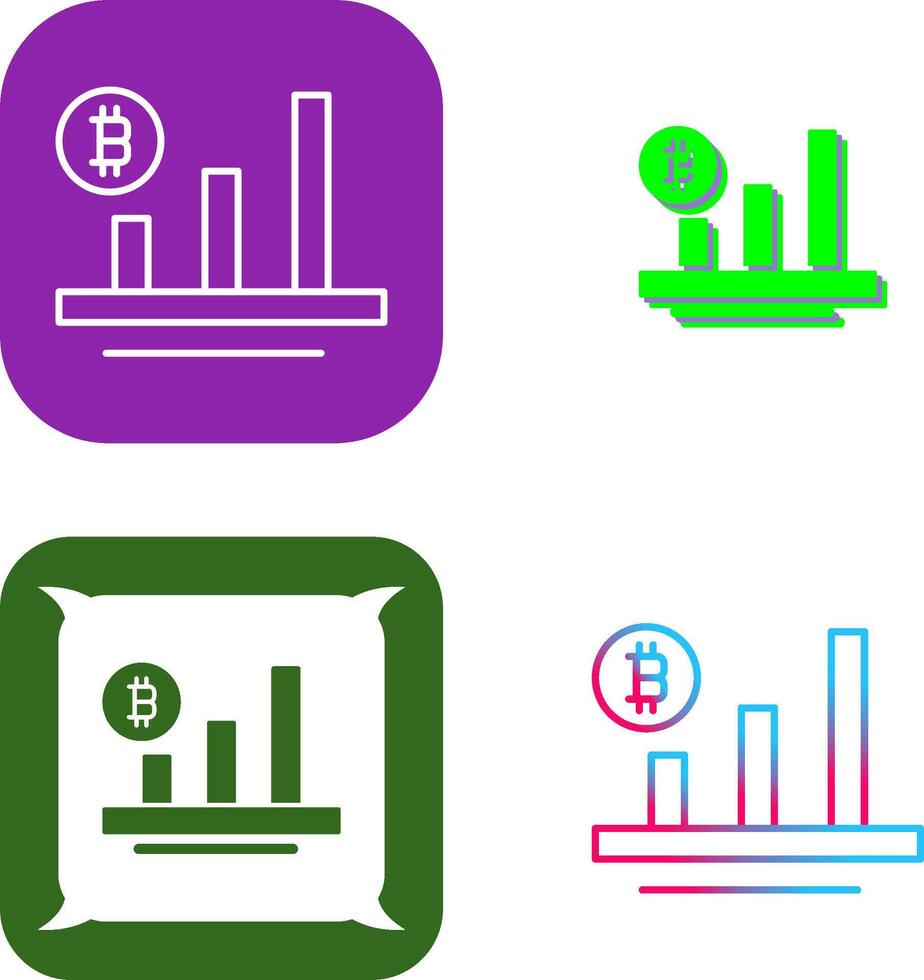 Chart Icon Design vector