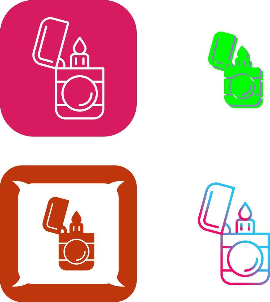 Lighter Icon Design vector
