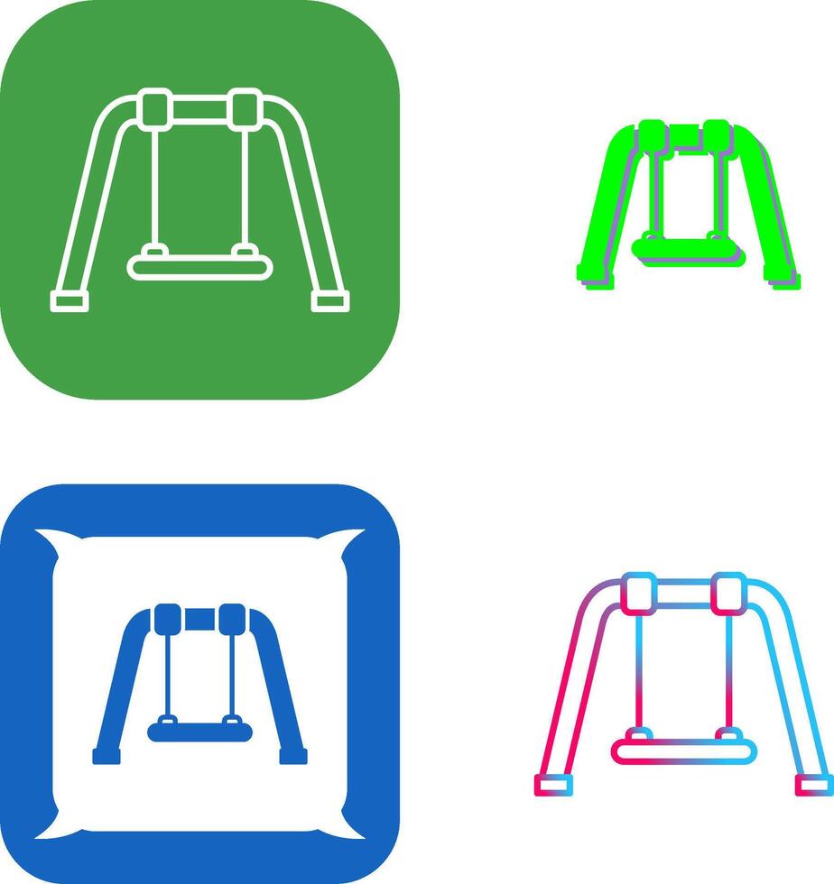 Swing Icon Design vector
