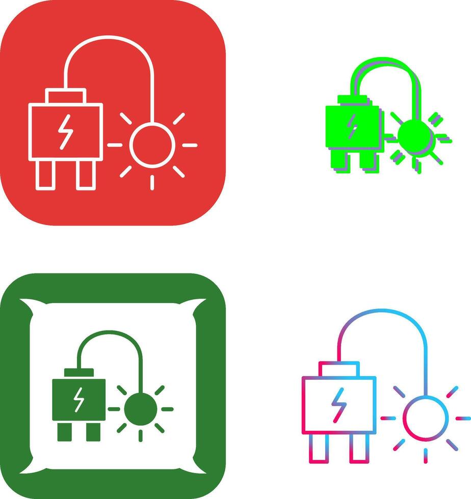 Plug Icon Design vector