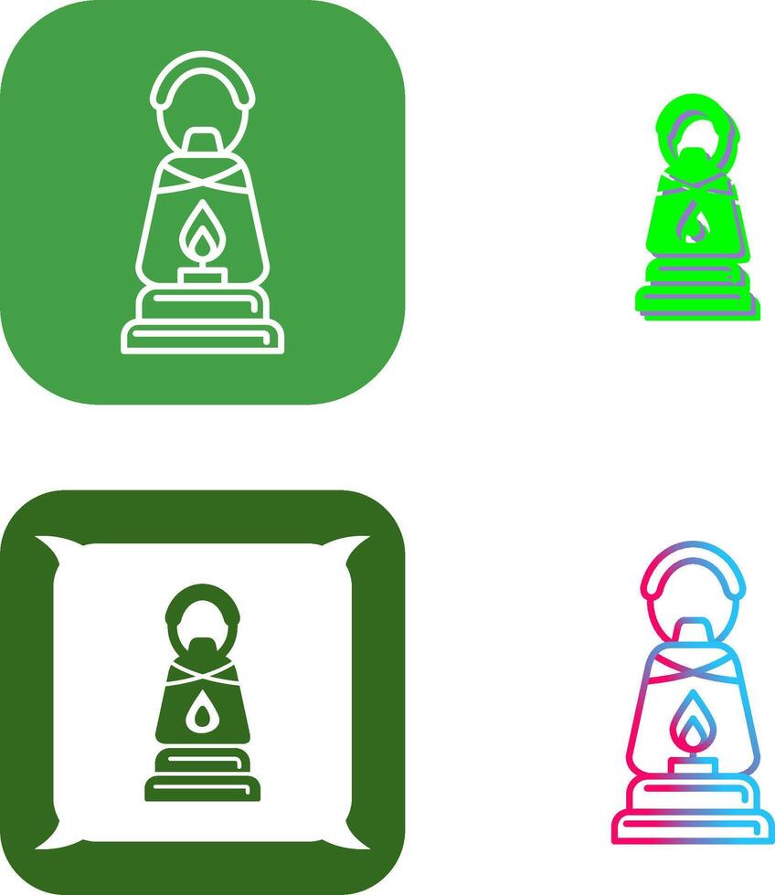 Lamp Icon Design vector