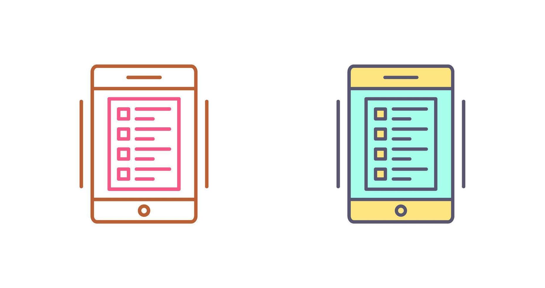Online Test Icon Design vector