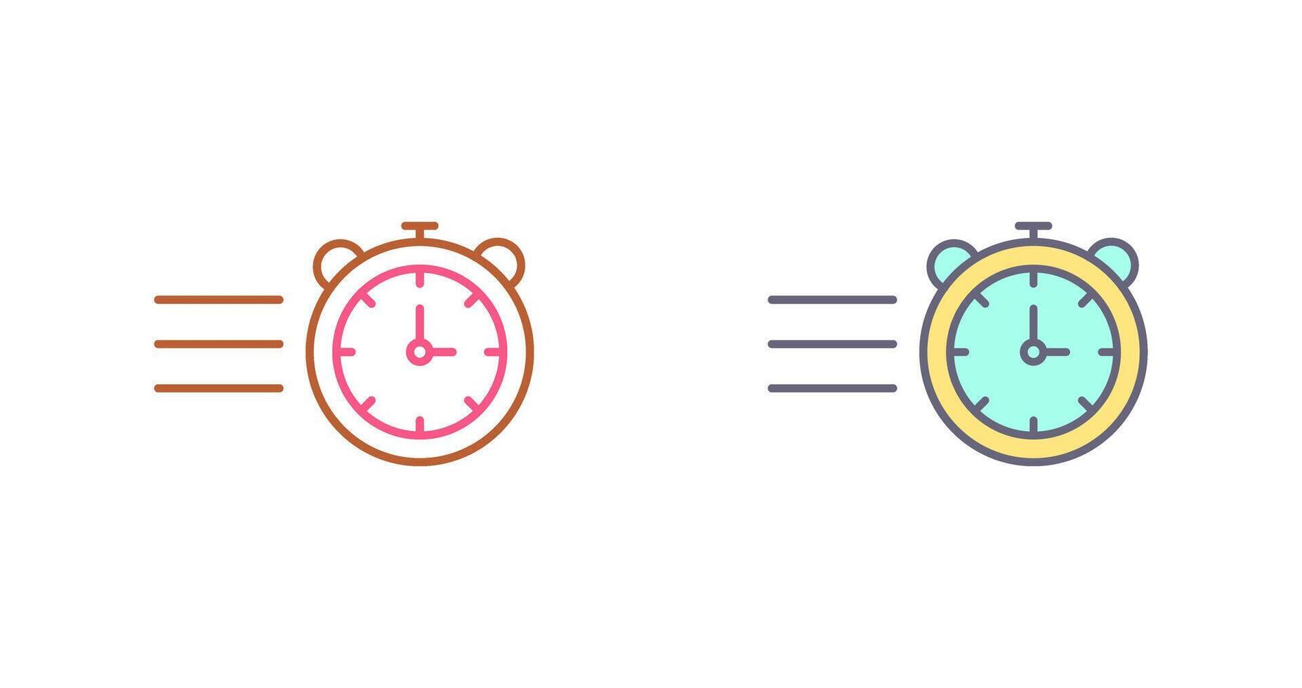 Stopwatch Icon Design vector