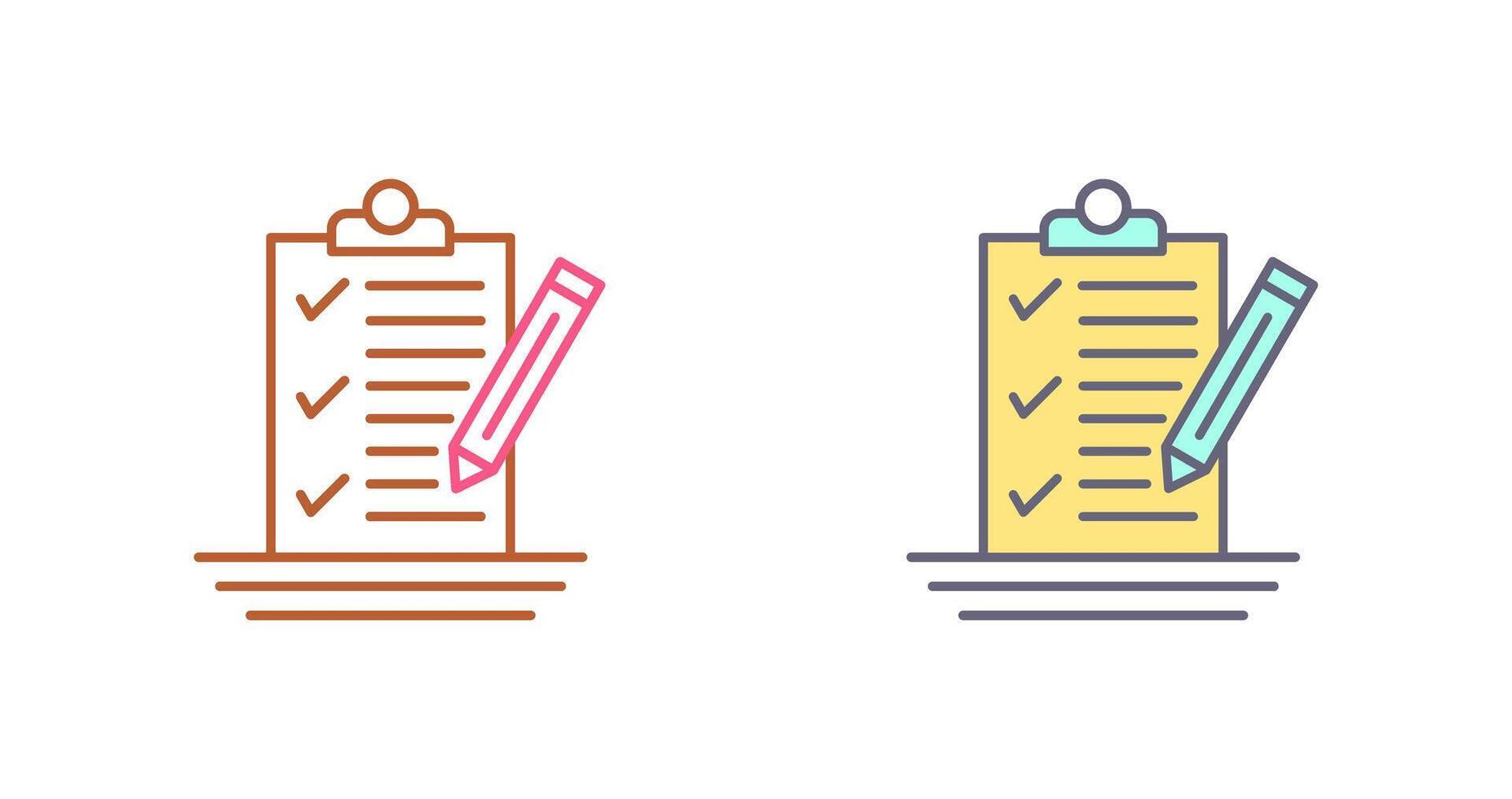 Check List Icon Design vector