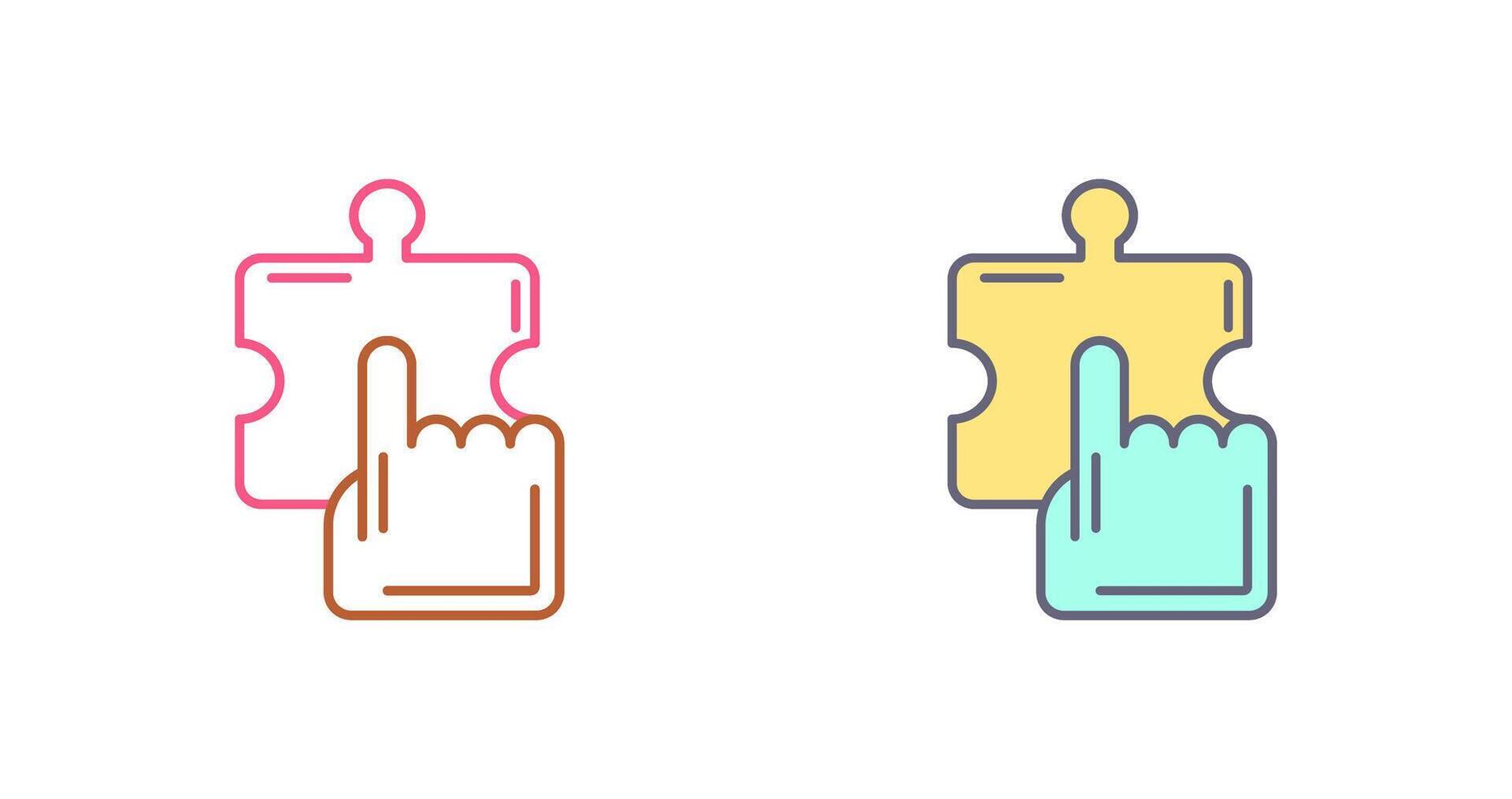 Quick Selection Icon Design vector